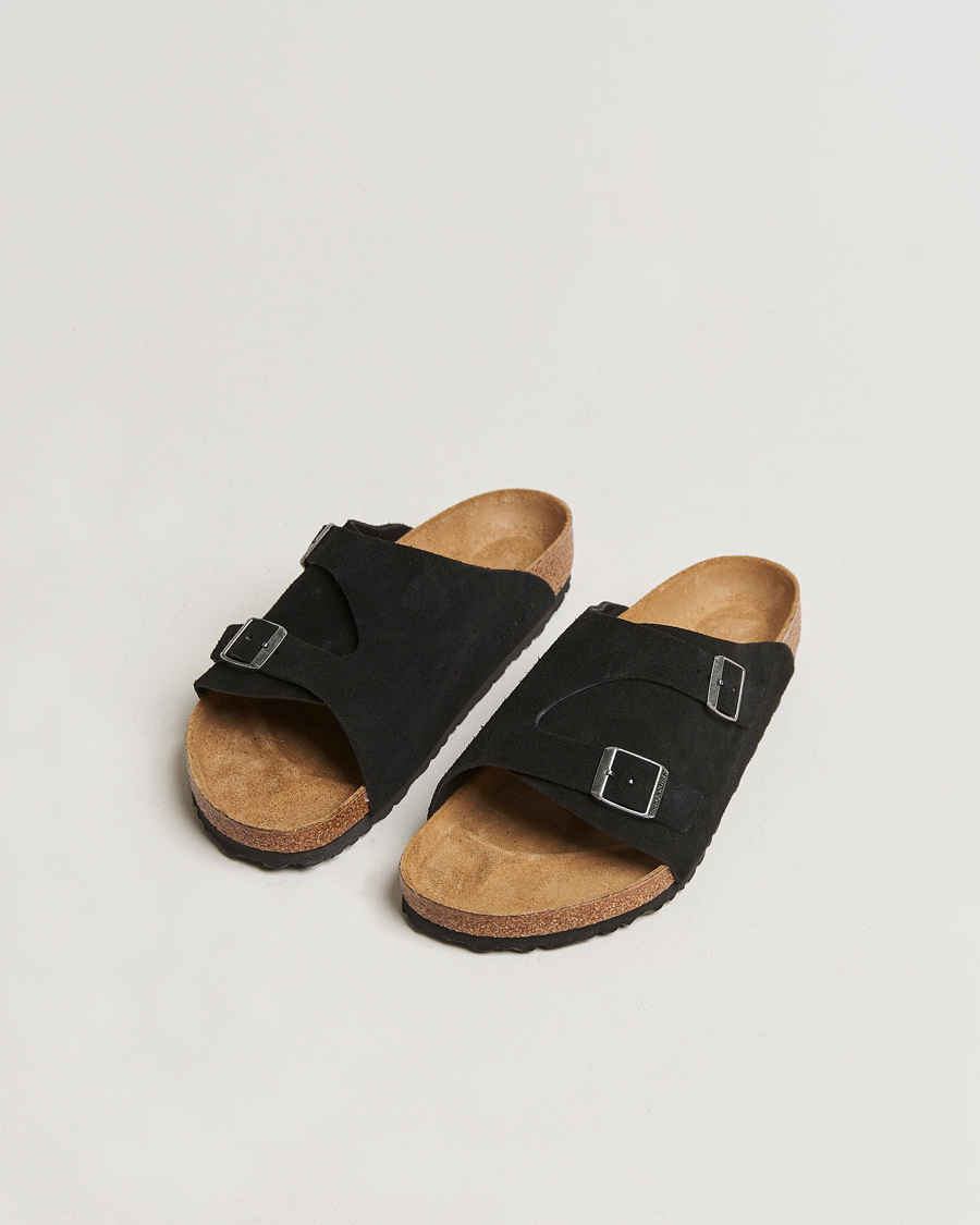 Uomini | BIRKENSTOCK Zürich Black Suede | BIRKENSTOCK | Zürich Black Suede