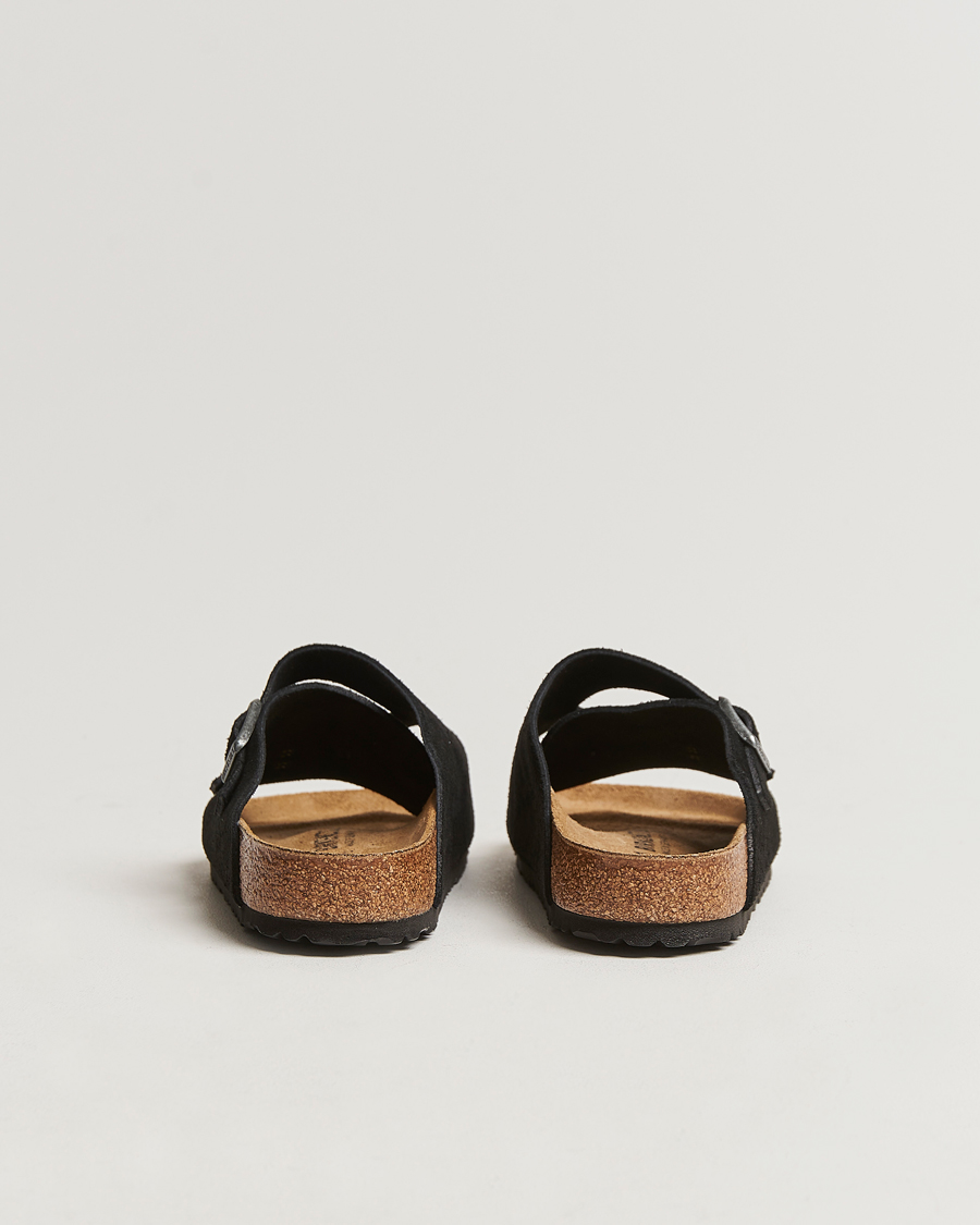 Uomini | BIRKENSTOCK Zürich Black Suede | BIRKENSTOCK | Zürich Black Suede