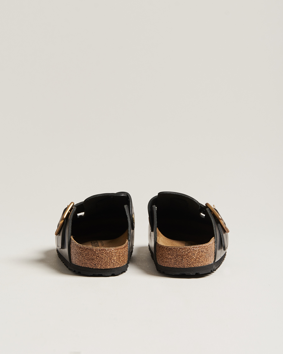 Uomini | BIRKENSTOCK Boston Bold Black Leather | BIRKENSTOCK | Boston Bold Black Leather