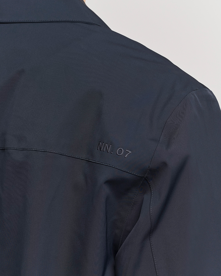 Uomini | Giacche | NN07 | Kim Waterproof Car Coat Navy Blue