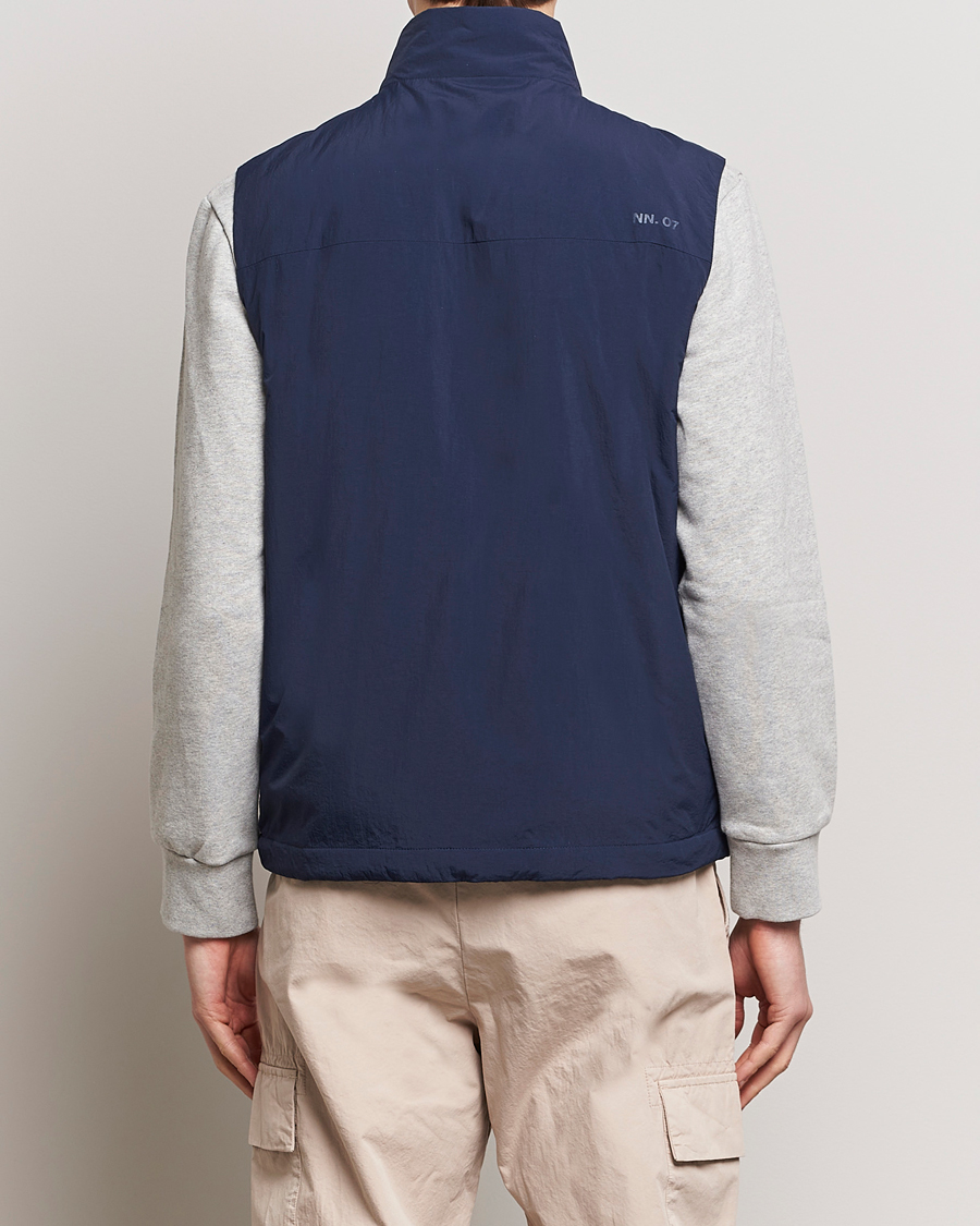 Uomini | Giacche | NN07 | Zack Recycled Vest Navy Blue