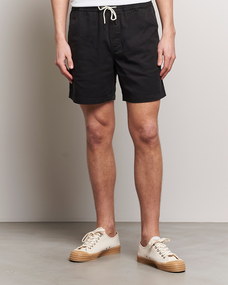 Uomini | Pantaloncini | NN07 | Gregor Drawstring Shorts Black