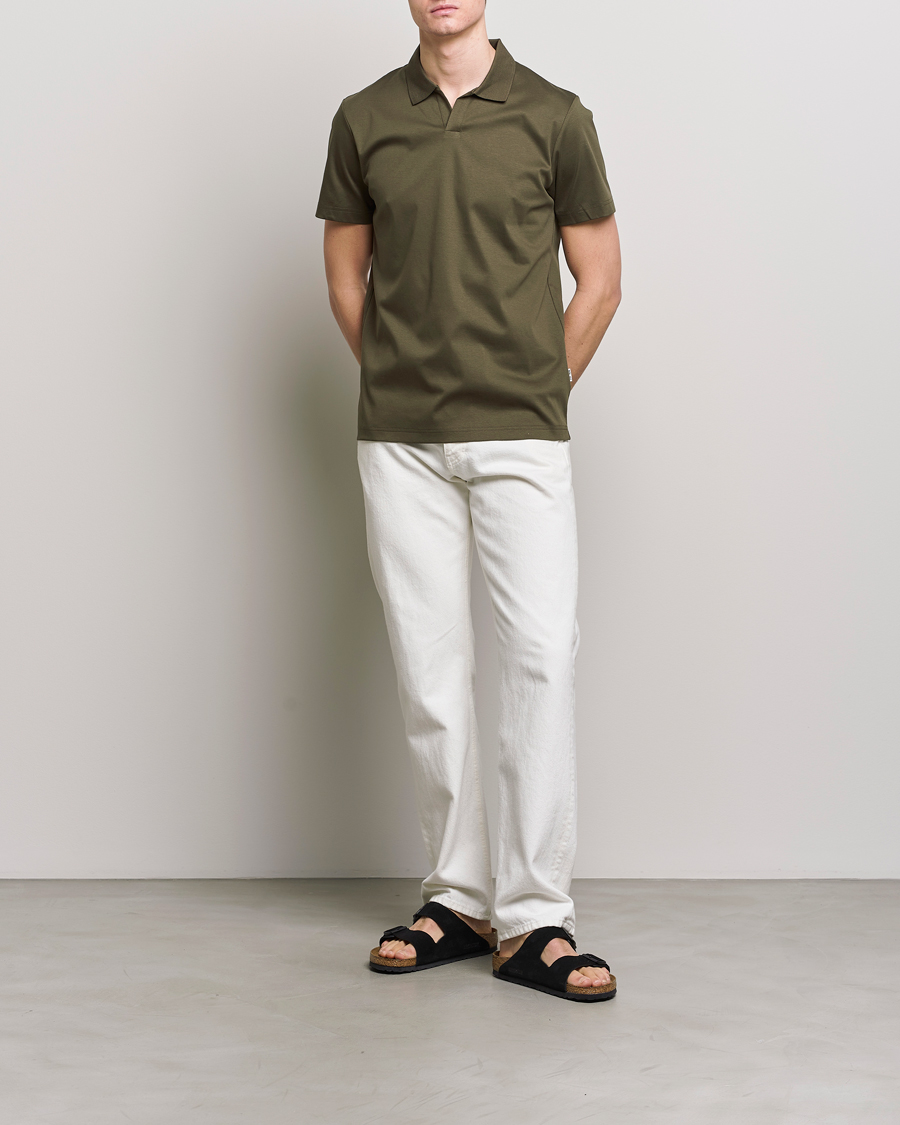 Uomini | Polo | NN07 | Paul Polo Capers Green