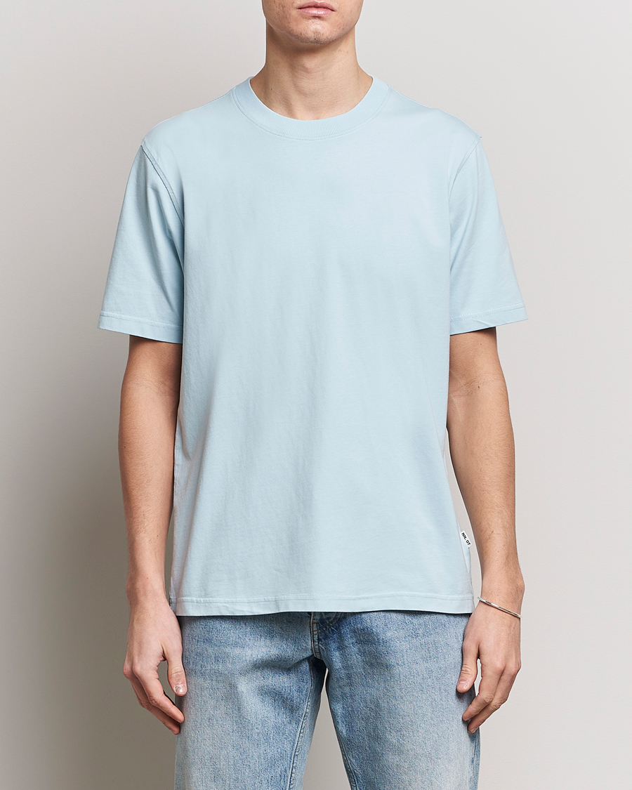 Uomini | T-shirt | NN07 | Adam Pima Crew Neck T-Shirt Winter Sky