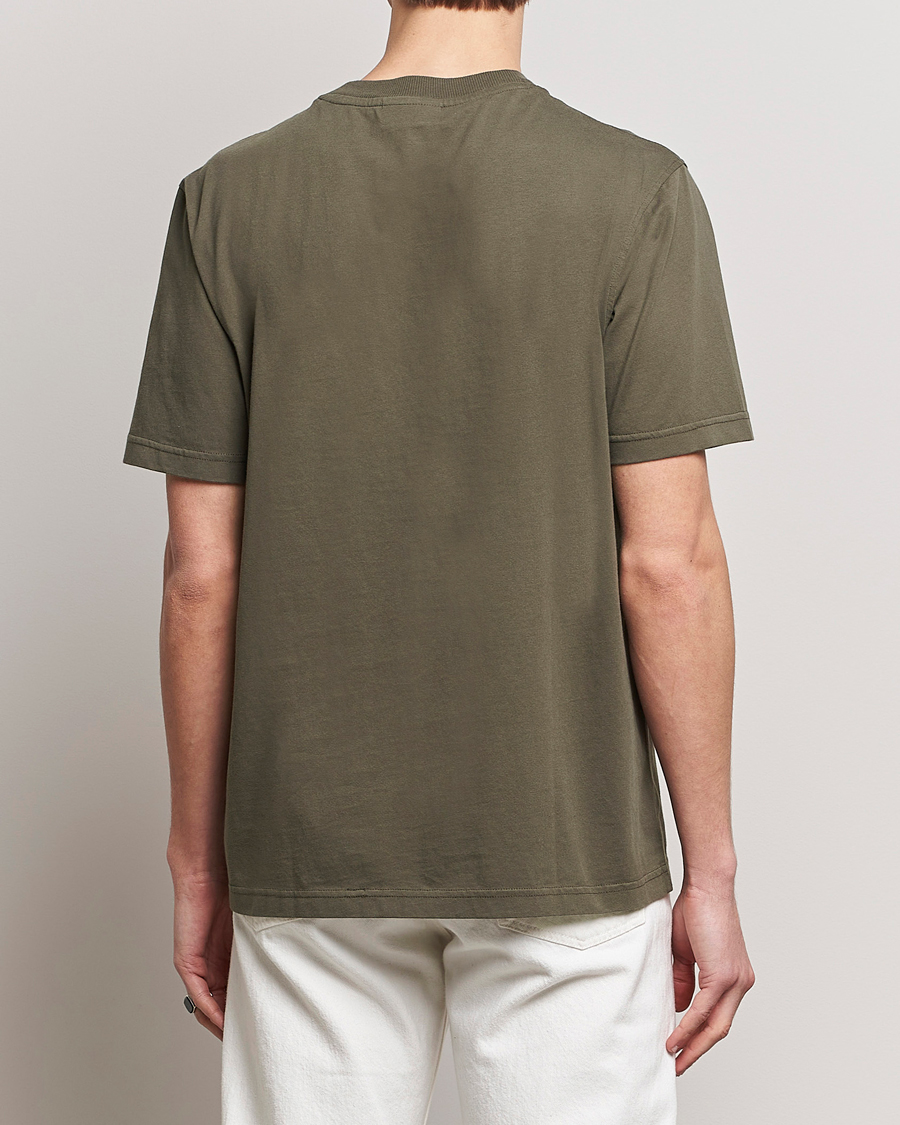 Uomini | T-shirt | NN07 | Adam Pima Crew Neck T-Shirt Capers Green