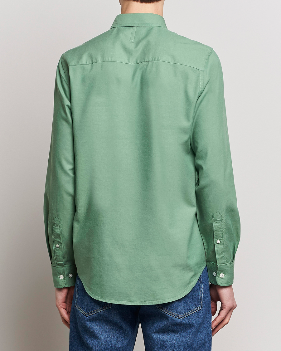Uomini | Camicie | NN07 | Arne Tencel Shirt Hedge Green