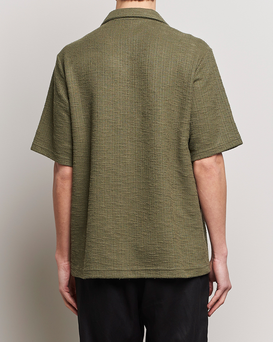 Uomini | Camicie | NN07 | Julio Short Sleeve Shirt Capers Green