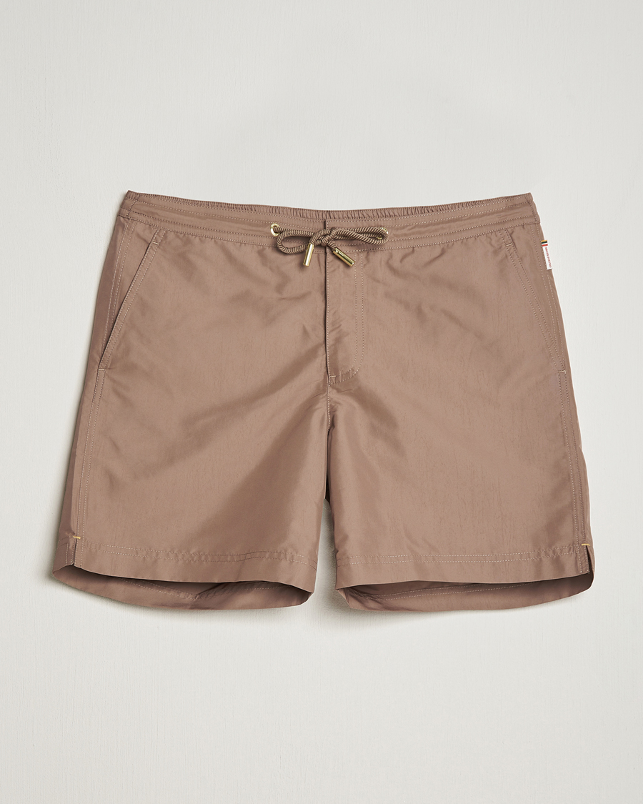 Uomini | Costumi da bagno | Orlebar Brown | Bulldog Drawcord Swimshorts Plum Wine