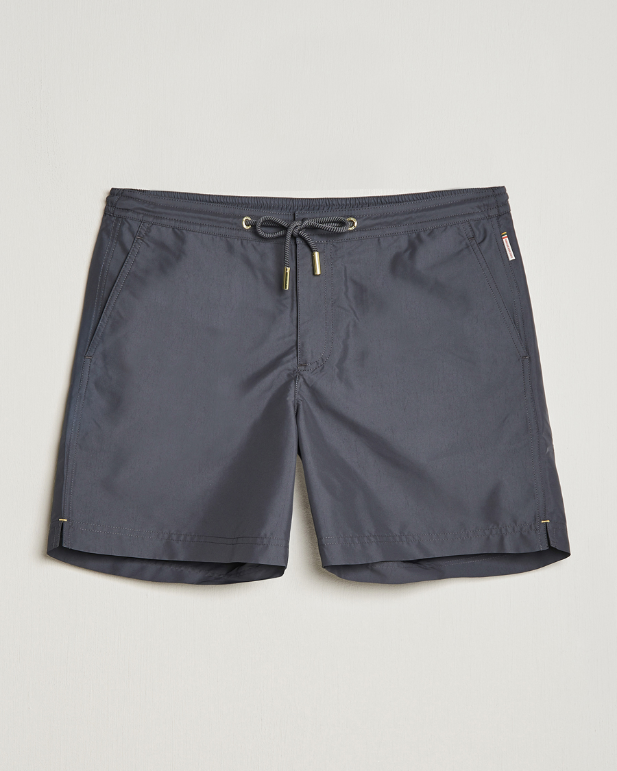 Uomini | Costumi da bagno | Orlebar Brown | Bulldog Drawcord Swimshorts Piranha Grey