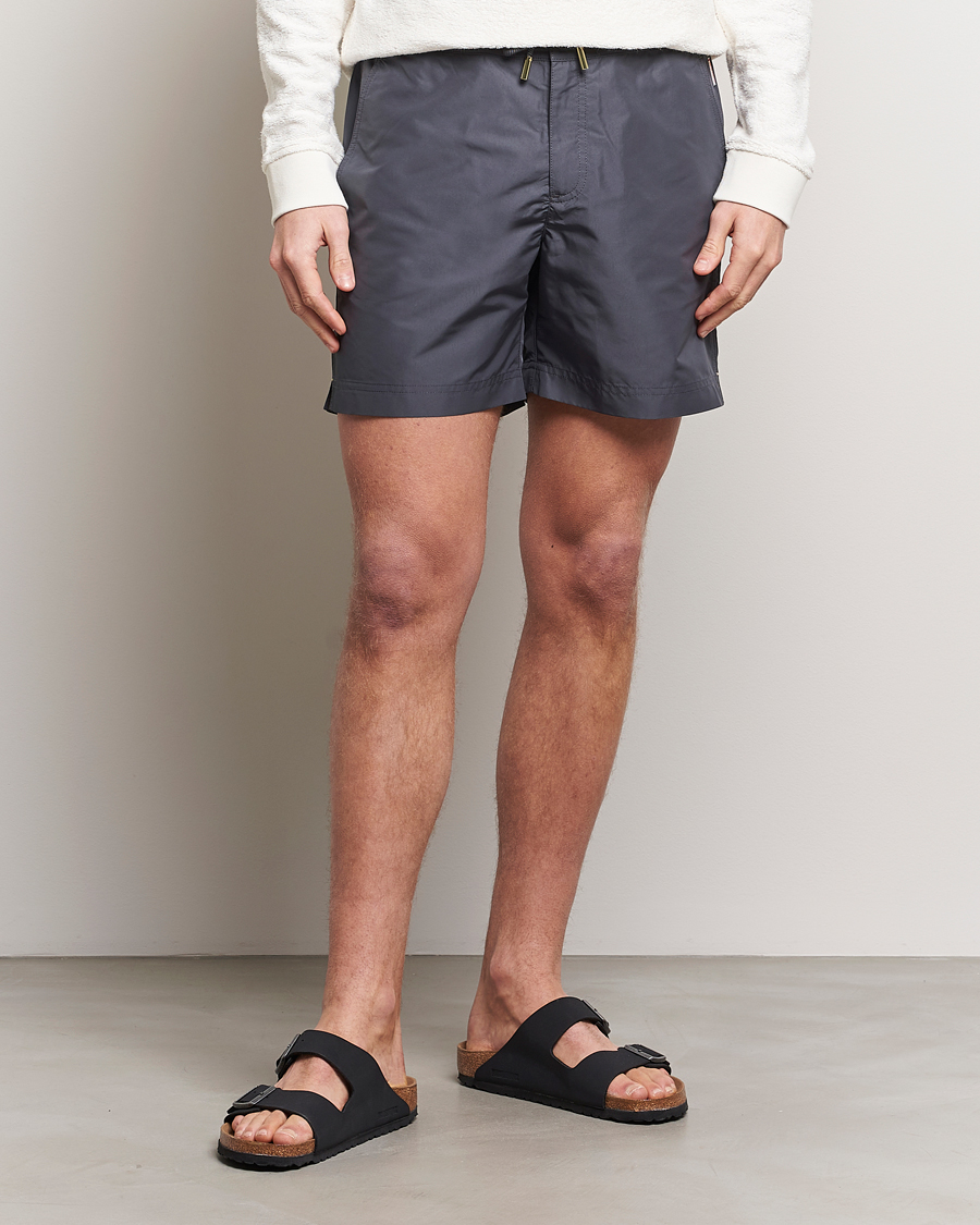 Uomini | Costumi da bagno | Orlebar Brown | Bulldog Drawcord Swimshorts Piranha Grey