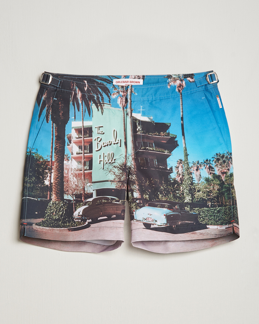 Uomini | Costumi da bagno | Orlebar Brown | Bulldog Photographic Swimshorts Beverly Hills