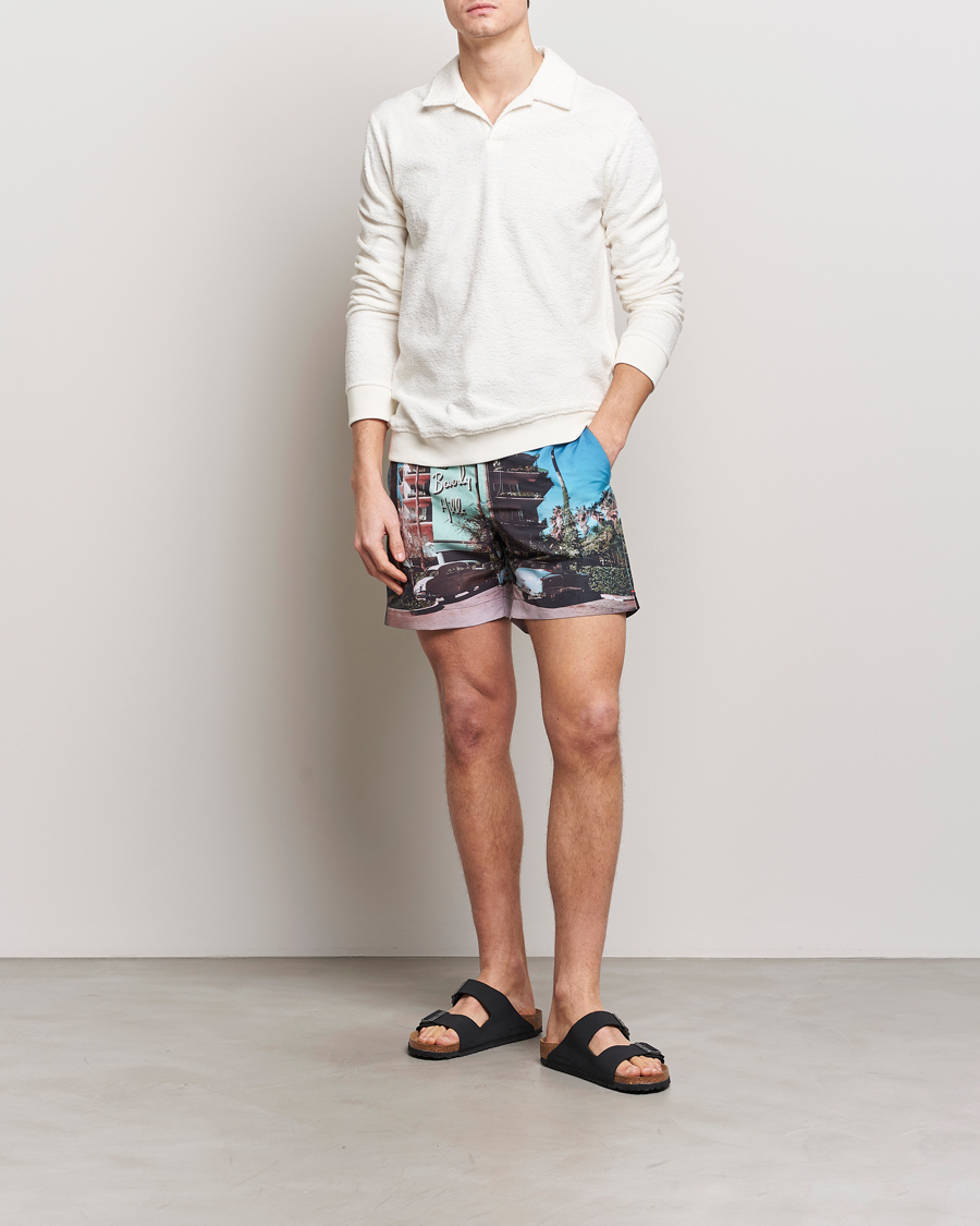 Uomini | Costumi da bagno | Orlebar Brown | Bulldog Photographic Swimshorts Beverly Hills