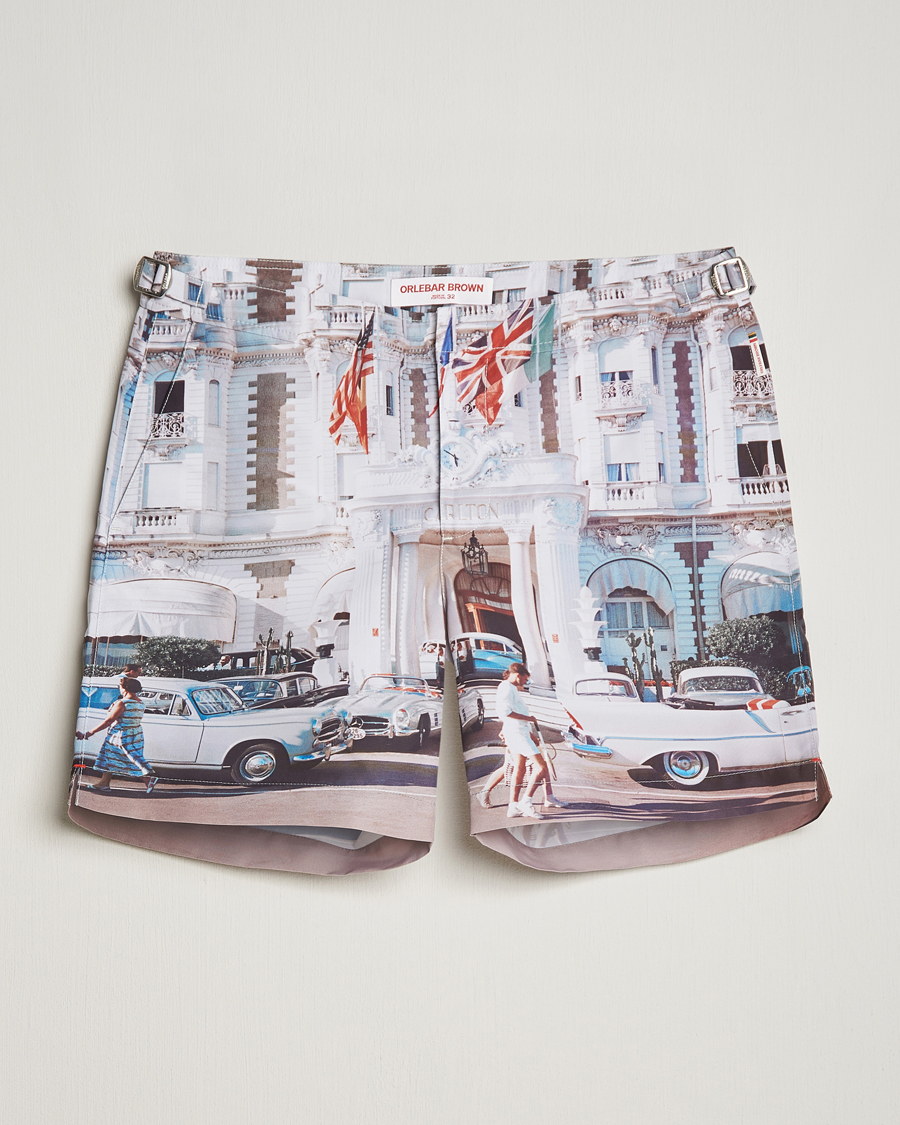 Uomini | Costumi da bagno | Orlebar Brown | Bulldog Photographic Swimshorts Carlton Cannes