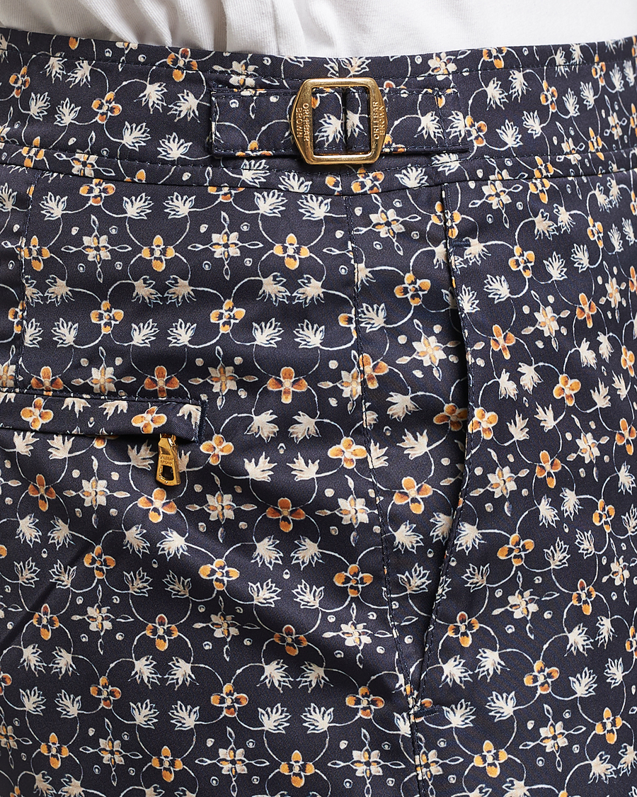 Uomini | Costumi da bagno | Orlebar Brown | Bulldog Fiore Swimshorts Night Iris