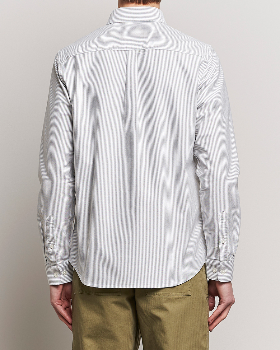 Uomini | Camicie | LES DEUX | Kristian Oxford Shirt Green/White