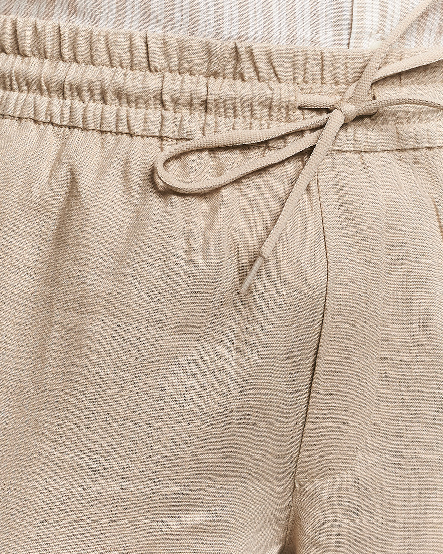 Uomini | Pantaloni | LES DEUX | Patrick Linen Pants Light Desert Sand
