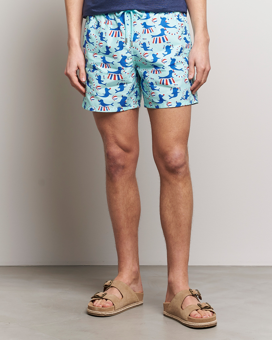 Uomini | Costumi da bagno | Vilebrequin | Moorea Printed Swimshorts Thalessa