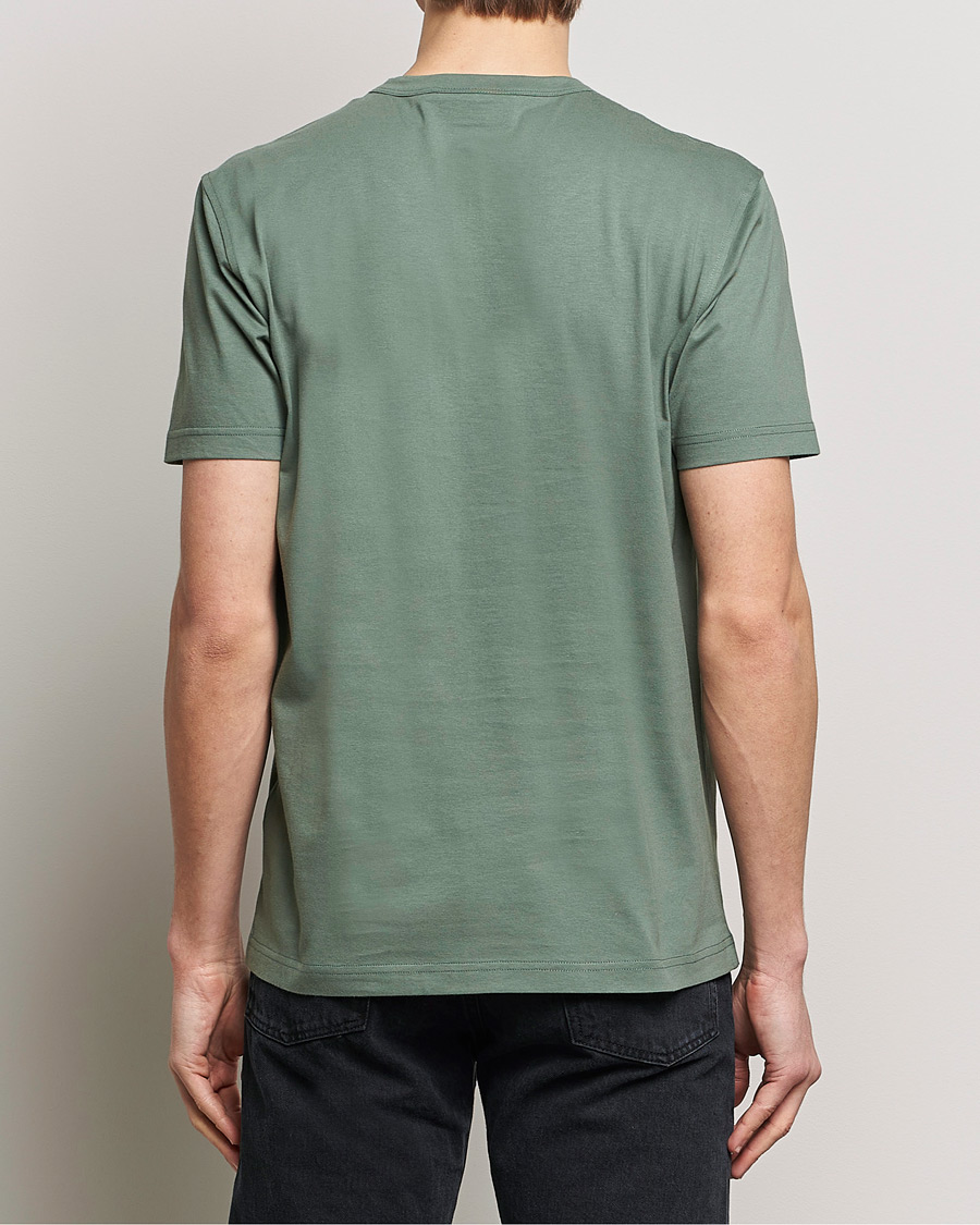 Uomini | T-shirt | Belstaff | Cotton Logo T-Shirt Mineral Green