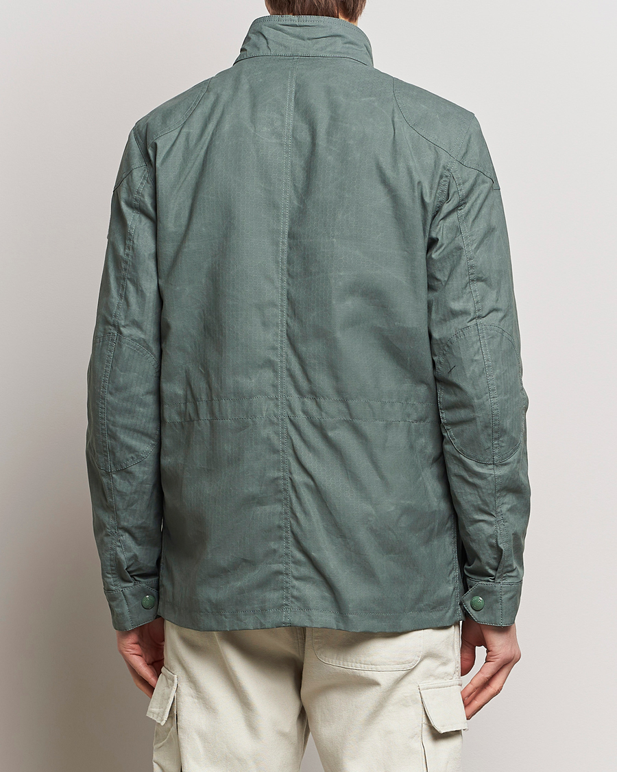 Uomini | Giacche | Belstaff | Landsport Dry Wax Fieldmaster Mineral Green