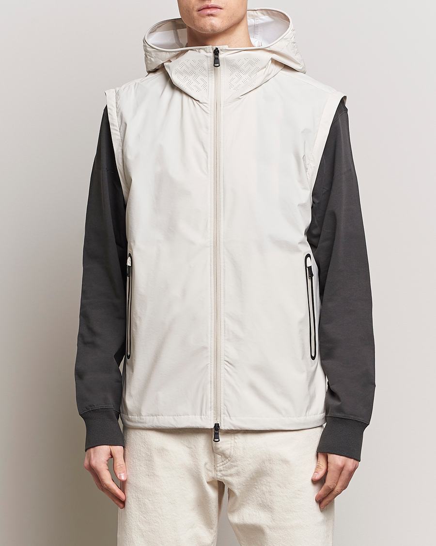 Uomini | Giacche | J.Lindeberg | Allen Convertible 3L Jacket Moonbeam