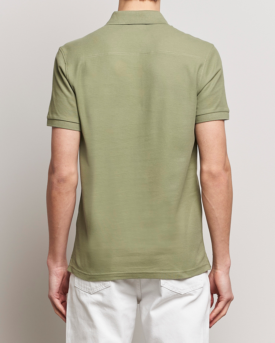 Uomini | Polo | J.Lindeberg | Troy Polo Shirt Oil Green