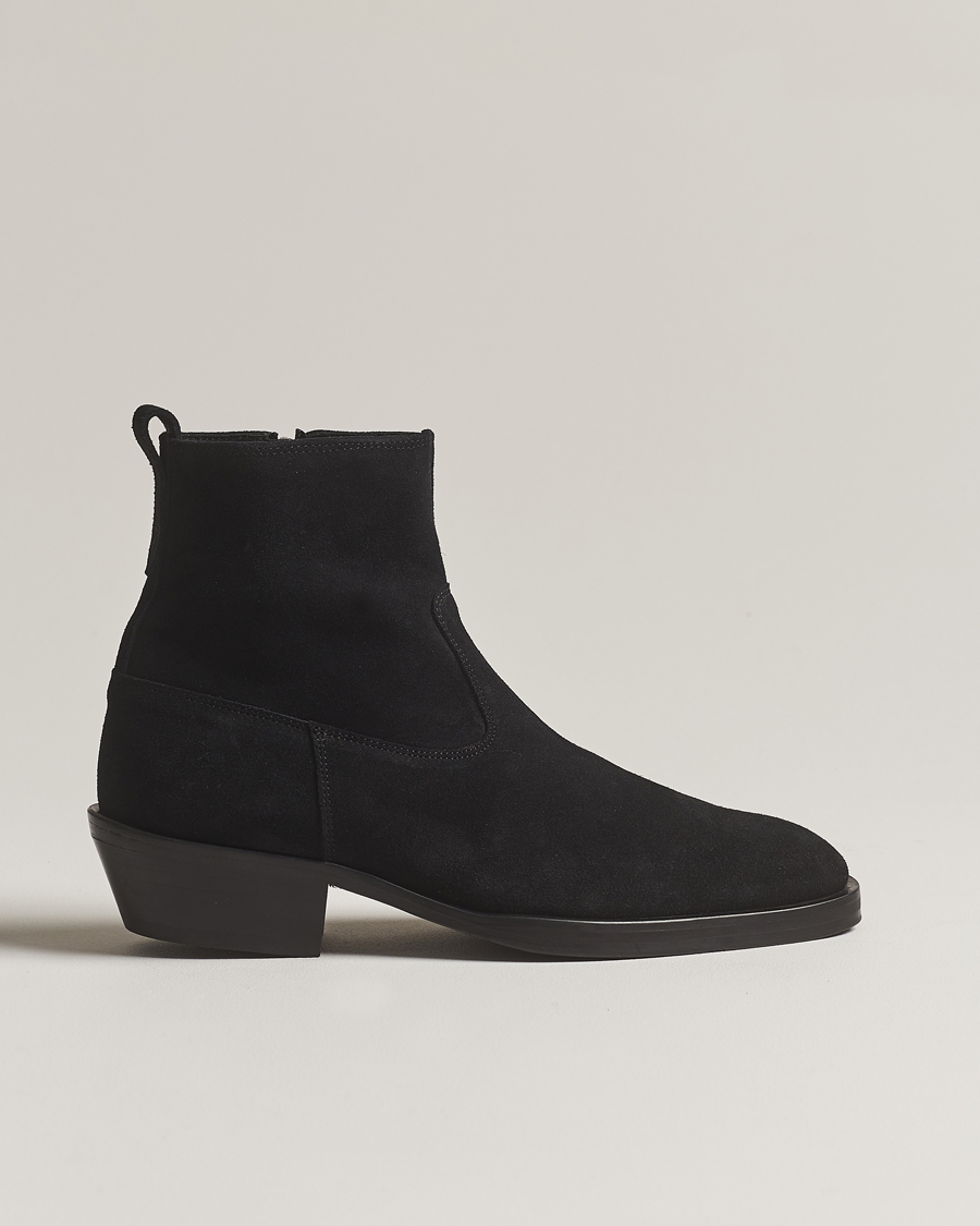 Uomini | J.Lindeberg Wyatt Suede Boots Black | J.Lindeberg | Wyatt Suede Boots Black