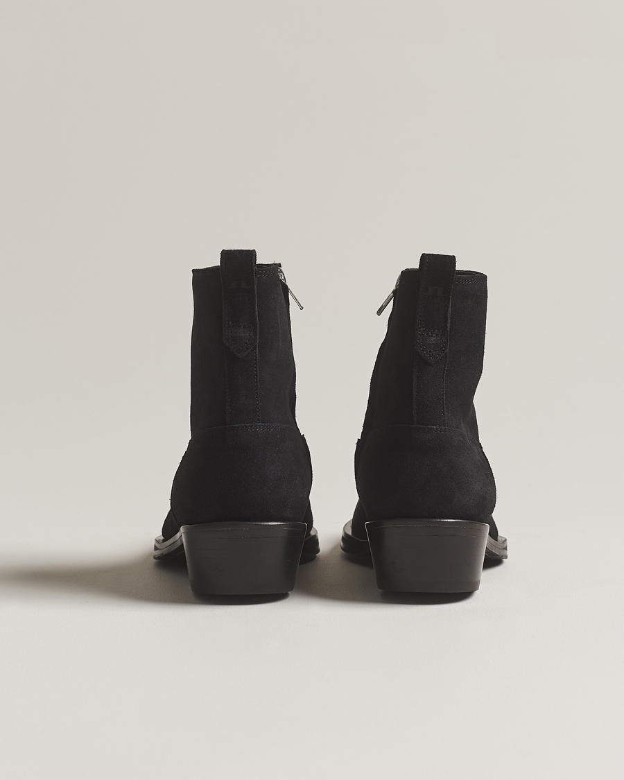 Uomini | J.Lindeberg Wyatt Suede Boots Black | J.Lindeberg | Wyatt Suede Boots Black
