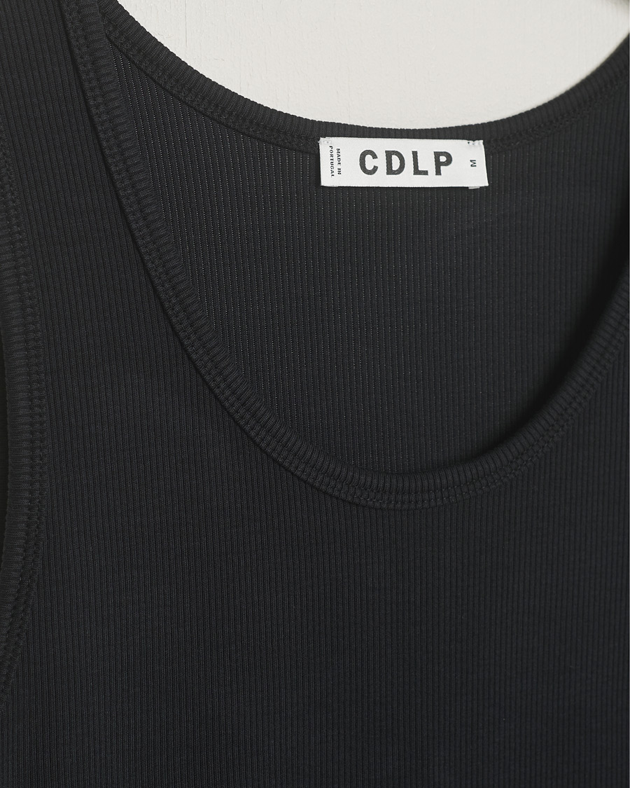 Uomini | T-shirt | CDLP | Rib Tank Top Off Black