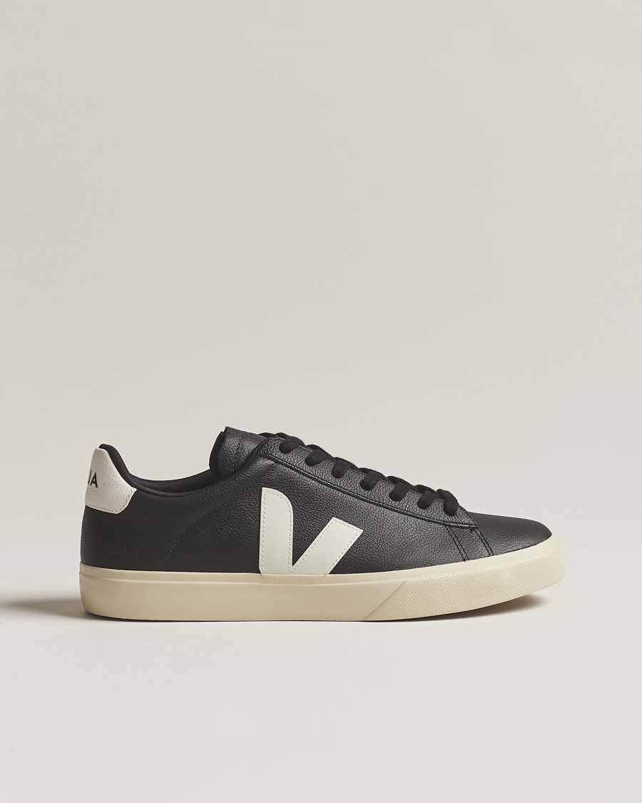 Uomini | Sneakers | Veja | Campo Sneaker Black/White