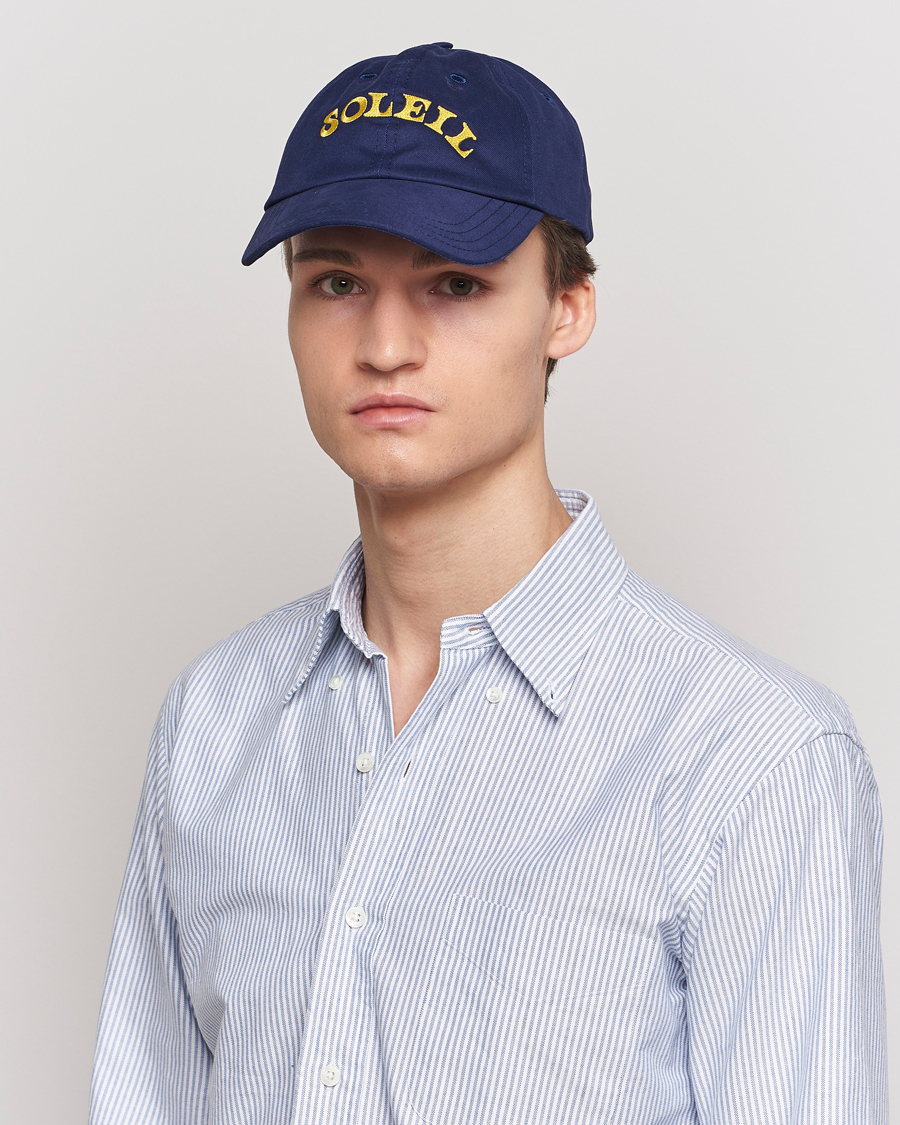 Uomini | Drake's Soleil Baseball Cap Navy | Drake's | Soleil Baseball Cap Navy