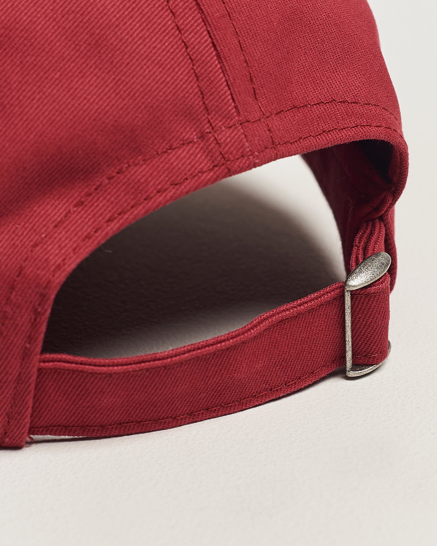 Uomini | Drake's Morlaix Plombee 77 Baseball Cap Red | Drake's | Morlaix Plombee 77 Baseball Cap Red