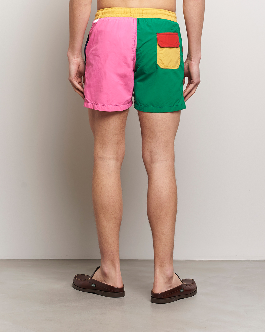 Uomini | Costumi da bagno | Drake's | Colourblock Swimshorts Multi