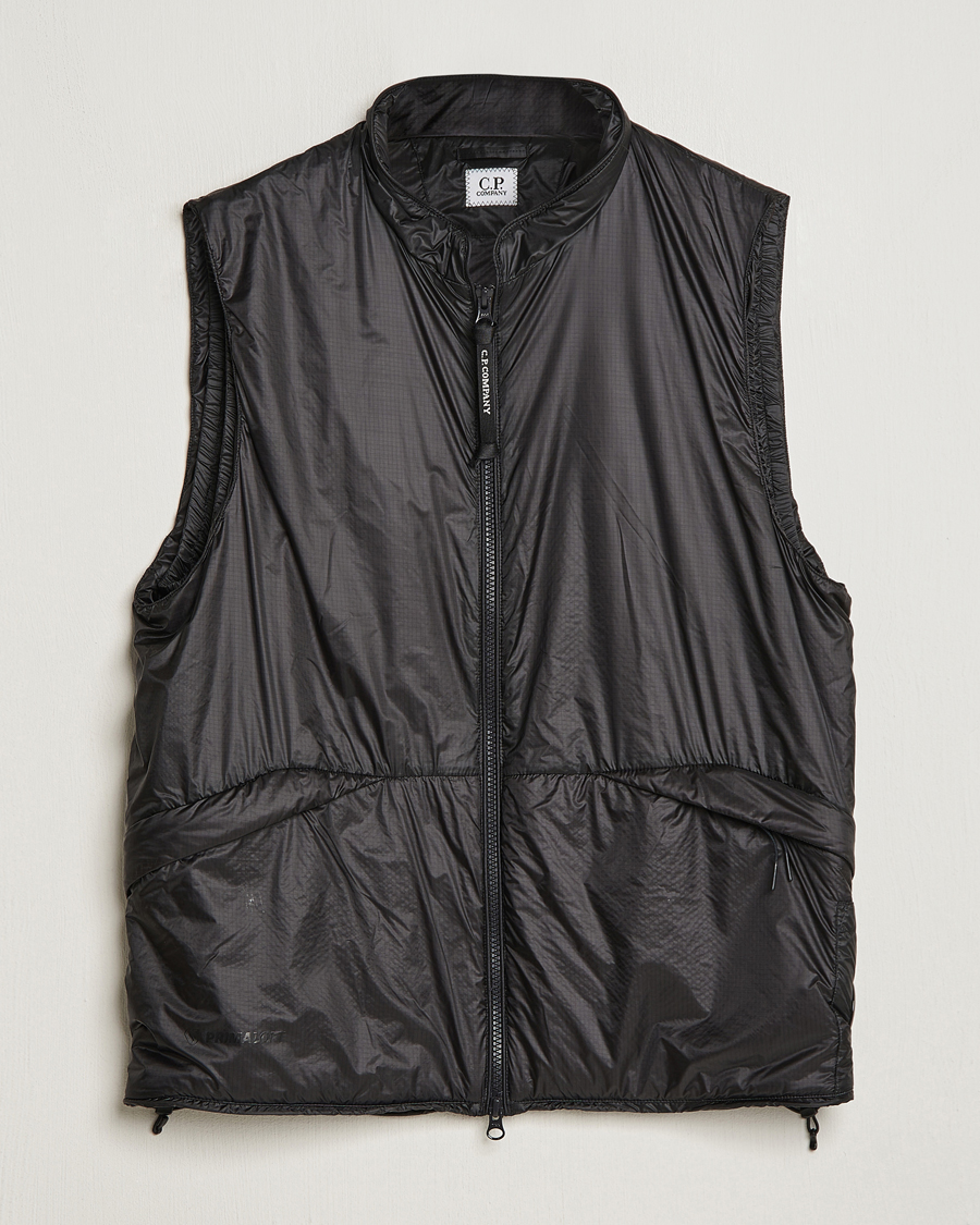 Uomini | Giacche | C.P. Company | Nada Shell Primaloft Ripstop Vest Black