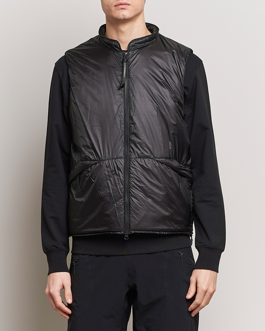 Uomini | Giacche | C.P. Company | Nada Shell Primaloft Ripstop Vest Black