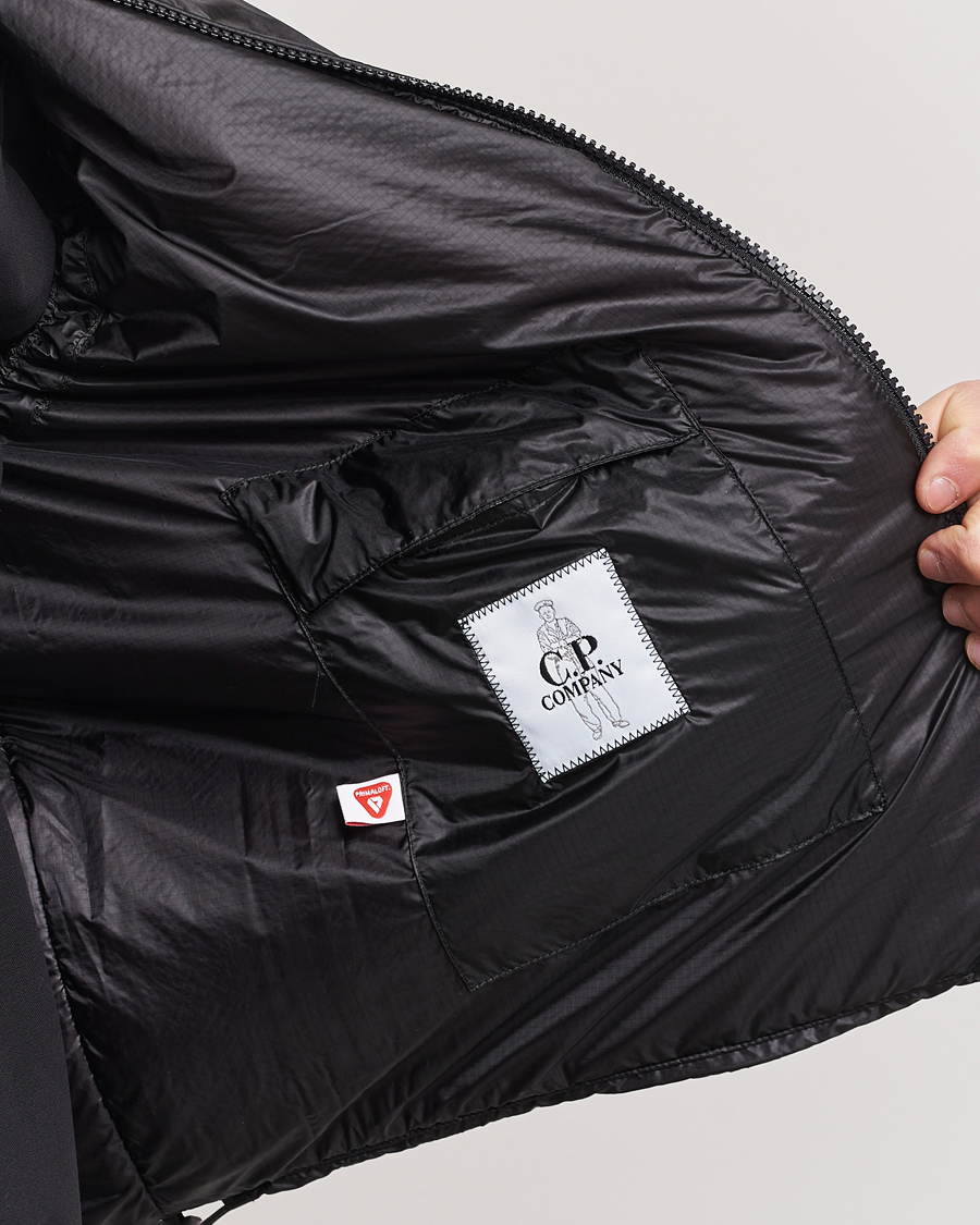 Uomini | Giacche | C.P. Company | Nada Shell Primaloft Ripstop Vest Black