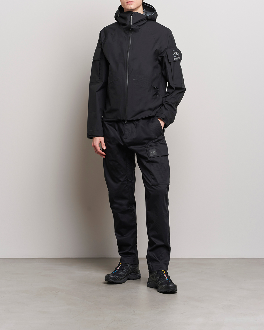 Uomini | Giacche | C.P. Company | Metropolis GORE-TEX Nylon Hooded Jacket Black