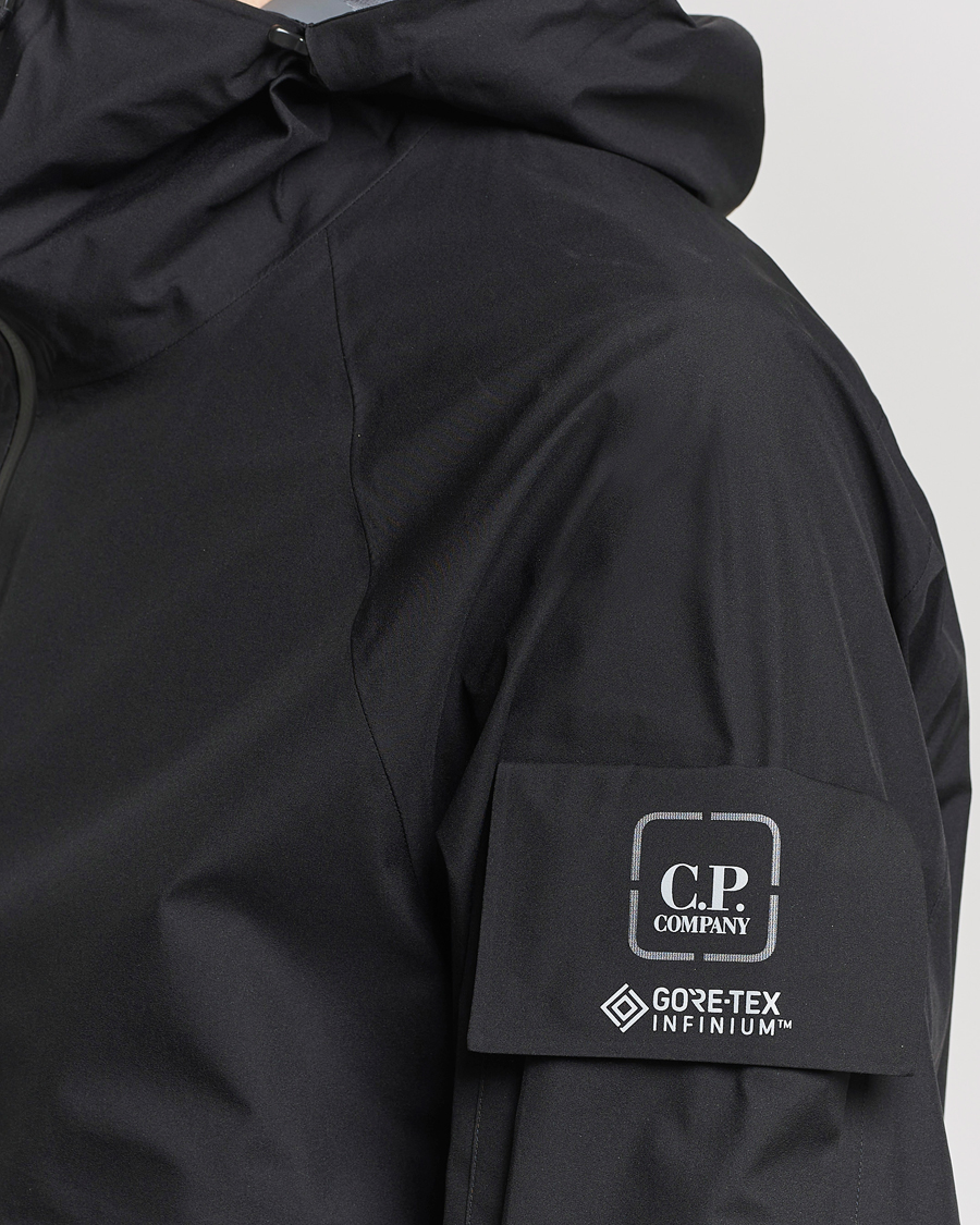 Uomini | Giacche | C.P. Company | Metropolis GORE-TEX Nylon Hooded Jacket Black