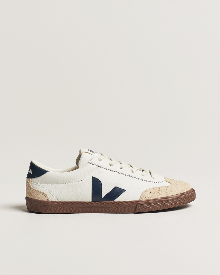 Uomini | Sneakers | Veja | Volley Sneaker White/Nautico Bark