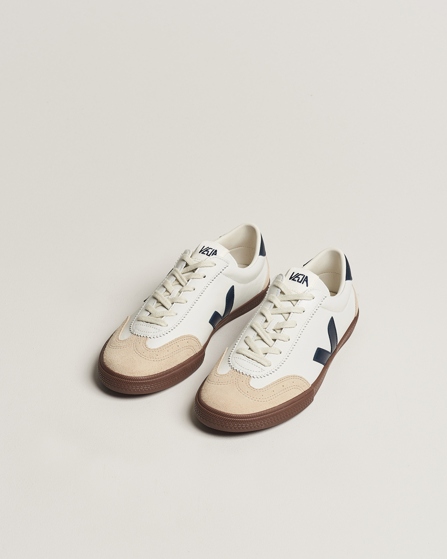 Uomini | Sneakers | Veja | Volley Sneaker White/Nautico Bark
