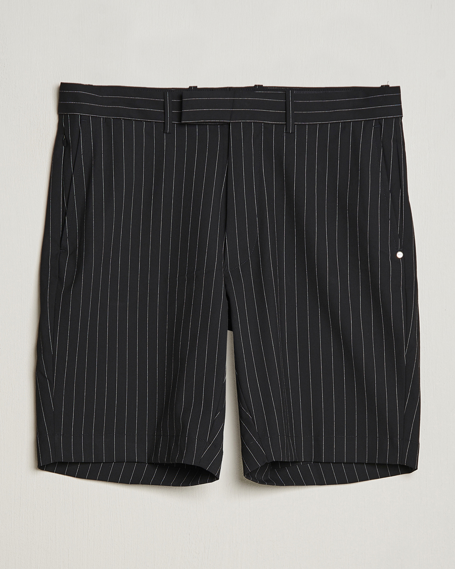 Uomini | Pantaloncini | RLX Ralph Lauren | Tailored Golf Shorts Black Pinstripe