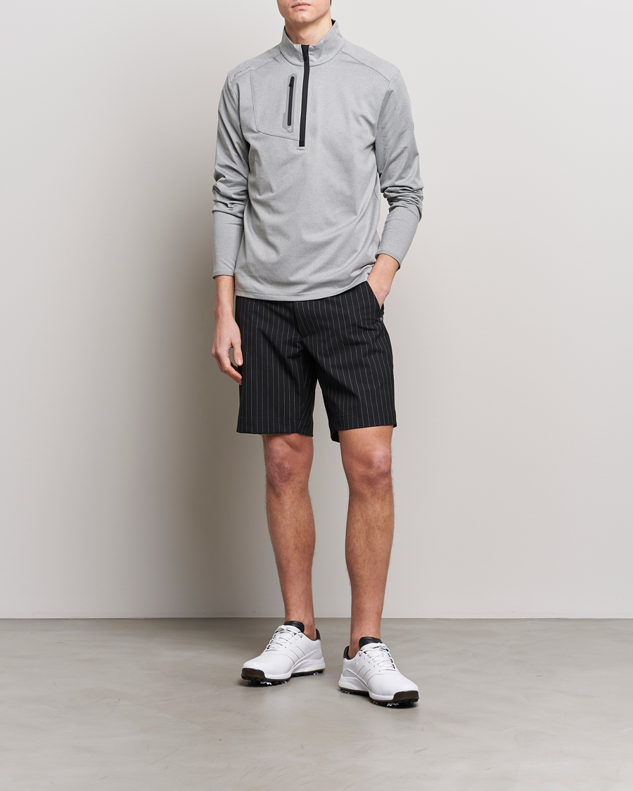 Uomini | Pantaloncini | RLX Ralph Lauren | Tailored Golf Shorts Black Pinstripe
