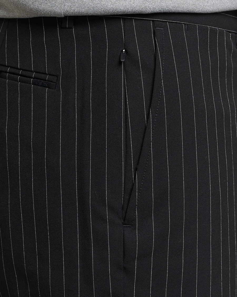 Uomini | Pantaloncini | RLX Ralph Lauren | Tailored Golf Shorts Black Pinstripe
