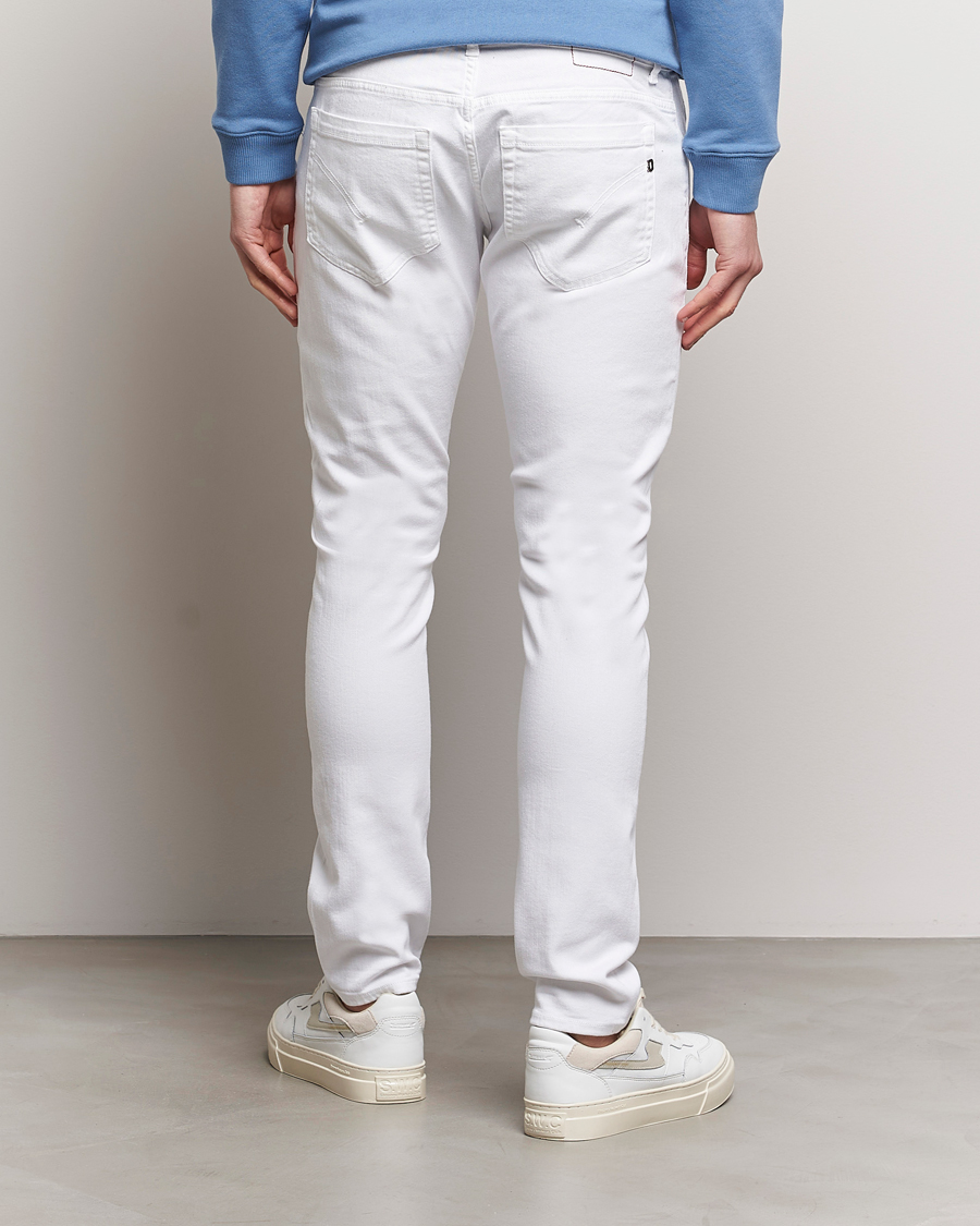 Uomini | Jeans | Dondup | George Bullstretch Jeans White