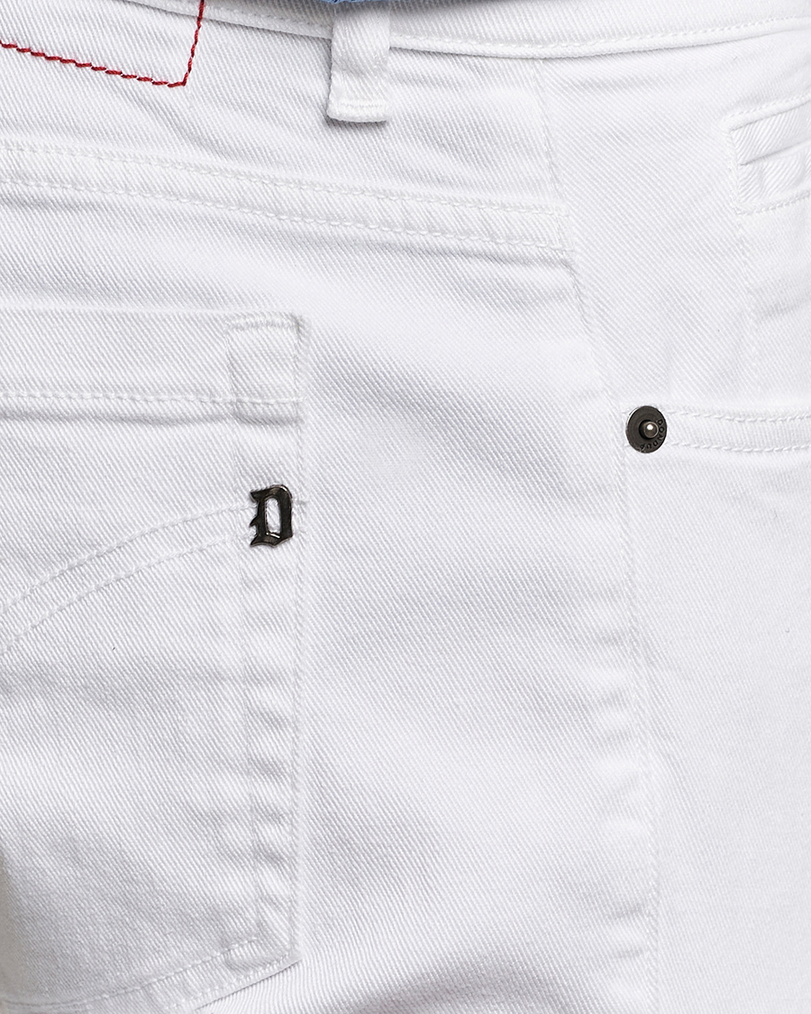 Uomini | Jeans | Dondup | George Bullstretch Jeans White