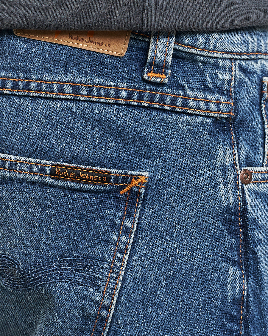 Uomini | Jeans | Nudie Jeans | Lean Dean Jeans Dark Waters