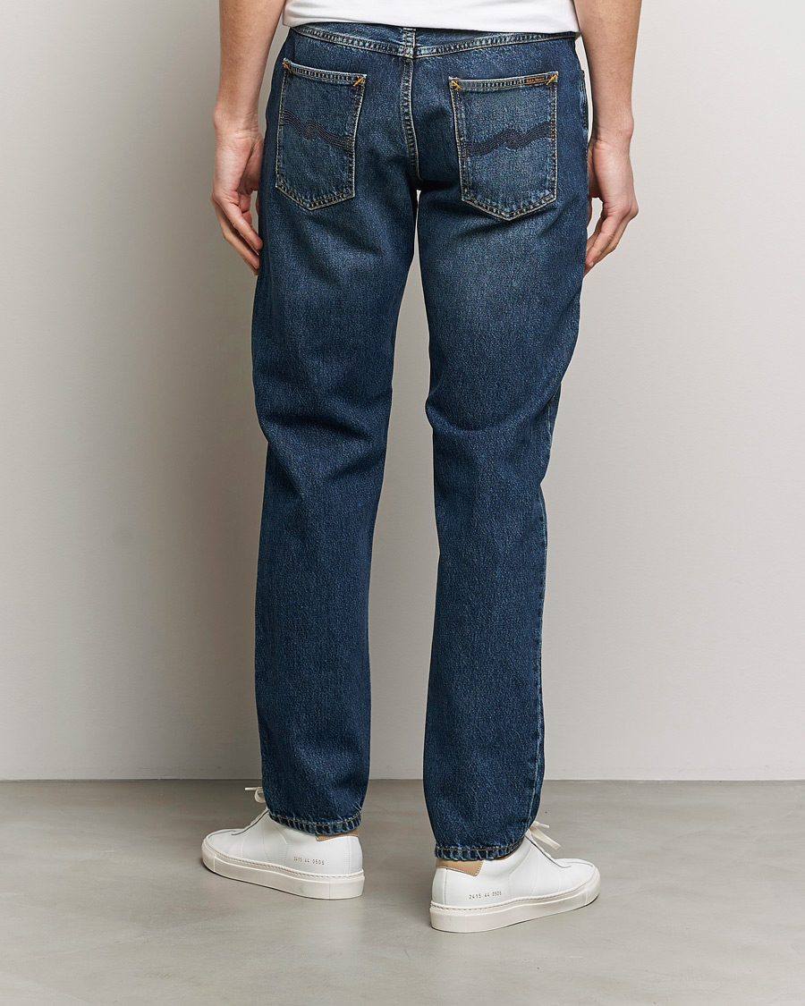 Uomini | Pantaloni | Nudie Jeans | Steady Eddie II Jeans Blue Soil