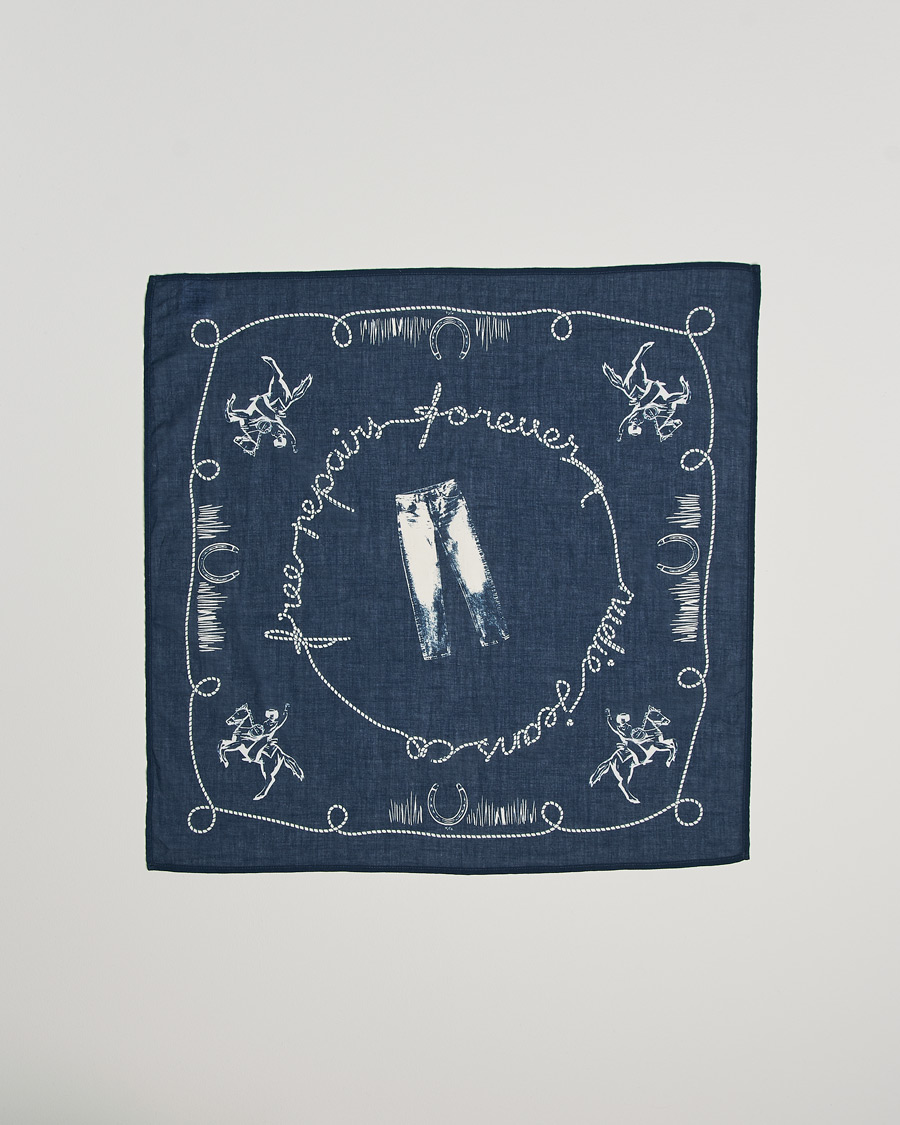 Uomini | Nudie Jeans Ingrid Bandana Navy | Nudie Jeans | Ingrid Bandana Navy