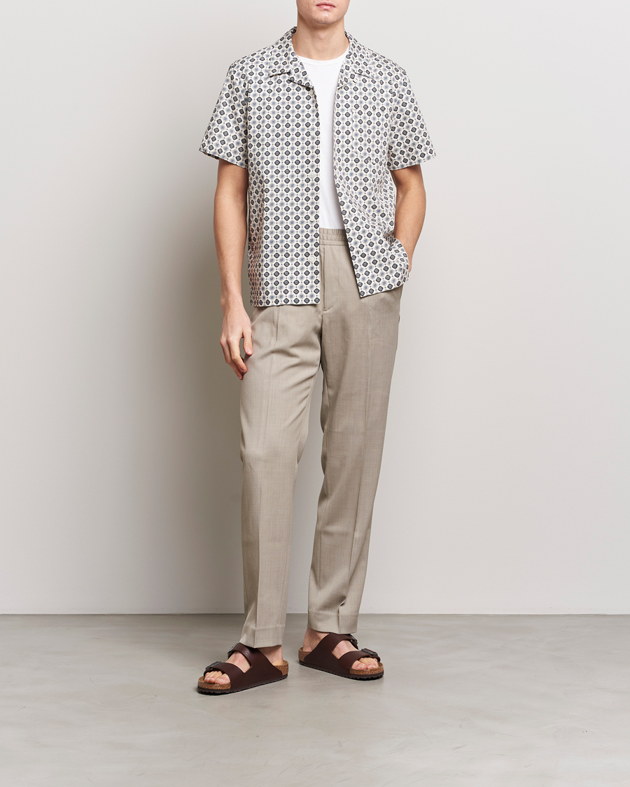 Uomini | Camicie | A.P.C. | Lloyd Printed Resort Shirt Off White
