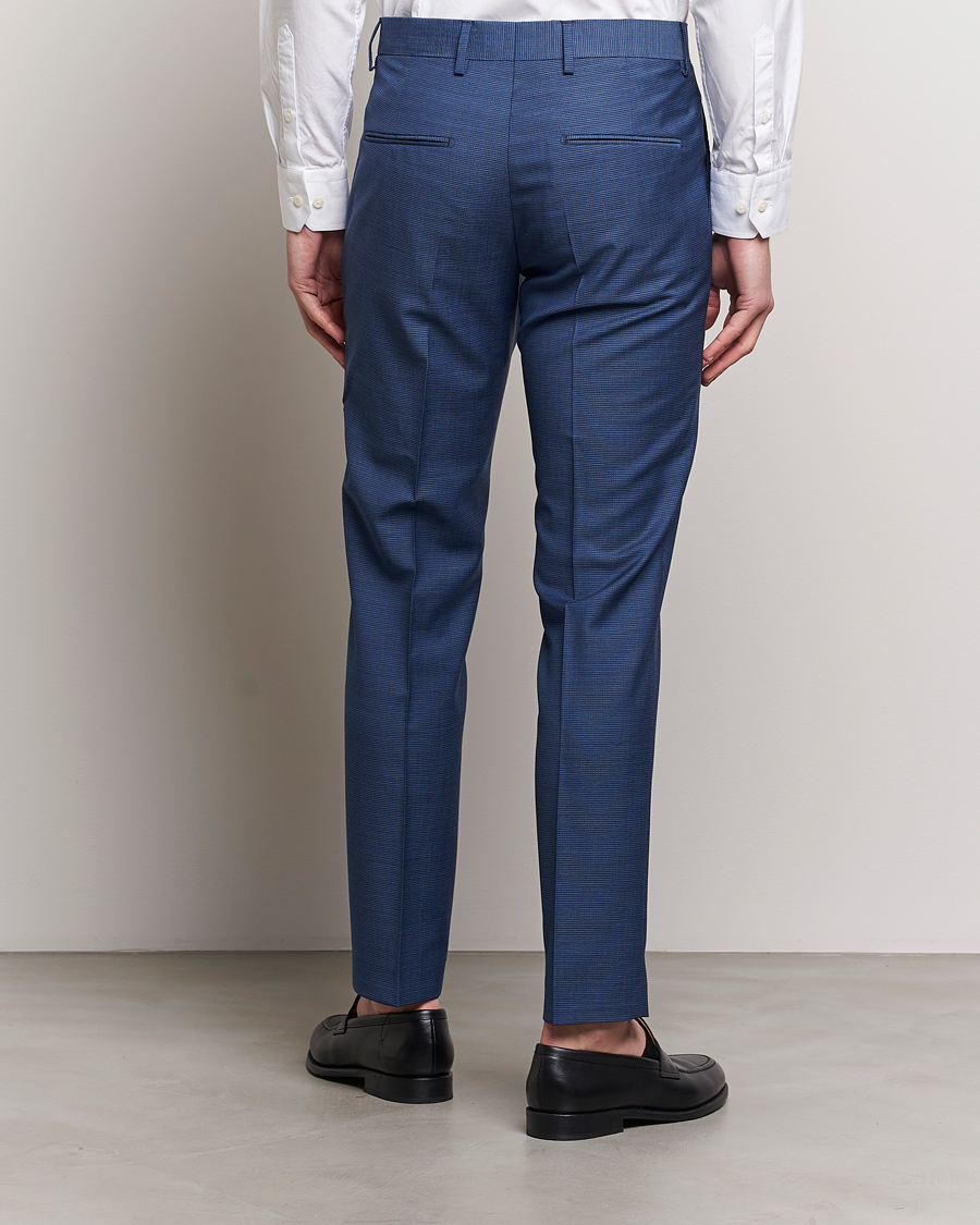 Uomini | Pantaloni | Tiger of Sweden | Tenuta Wool Trousers Smokey Blue