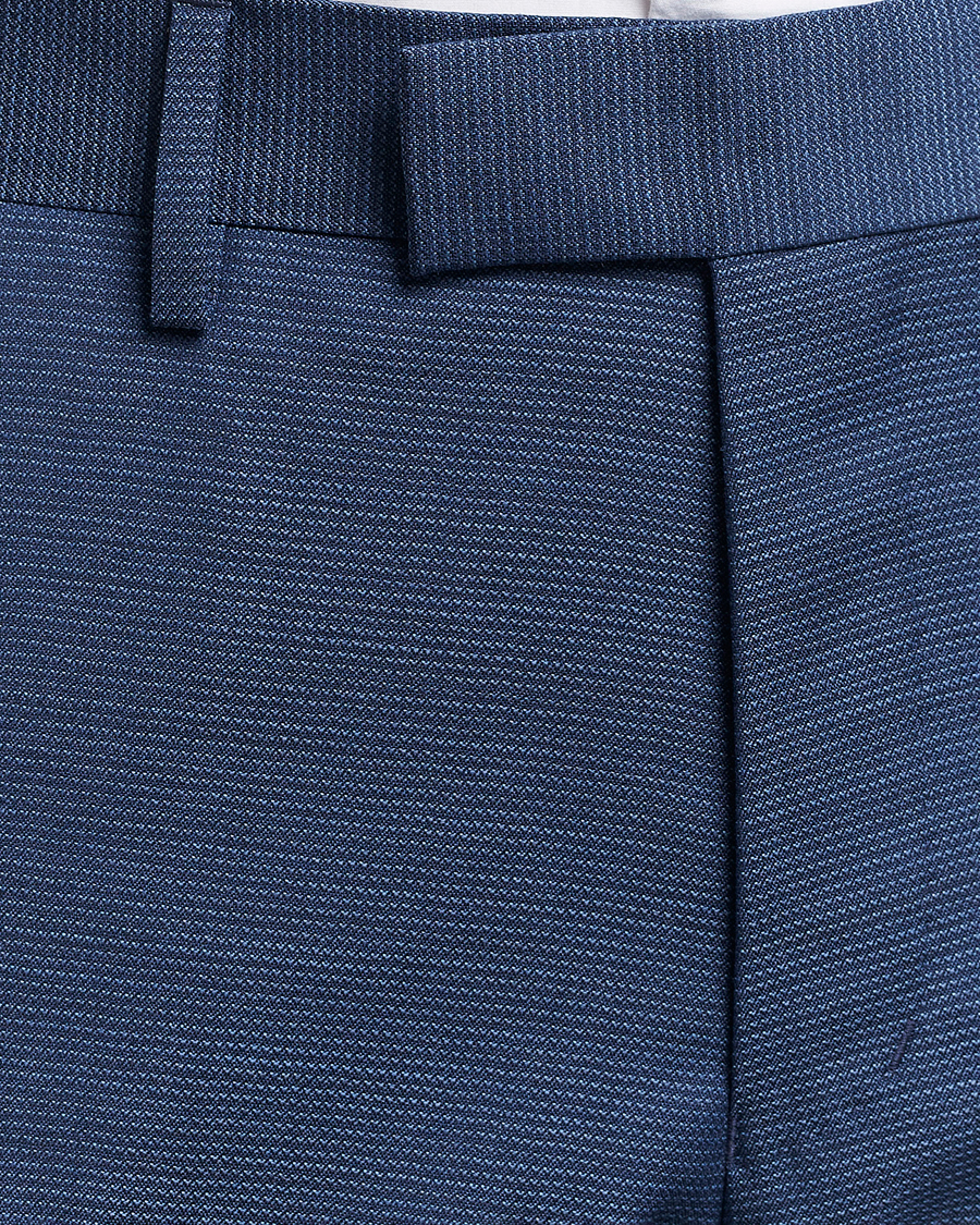 Uomini | Pantaloni | Tiger of Sweden | Tenuta Wool Trousers Smokey Blue